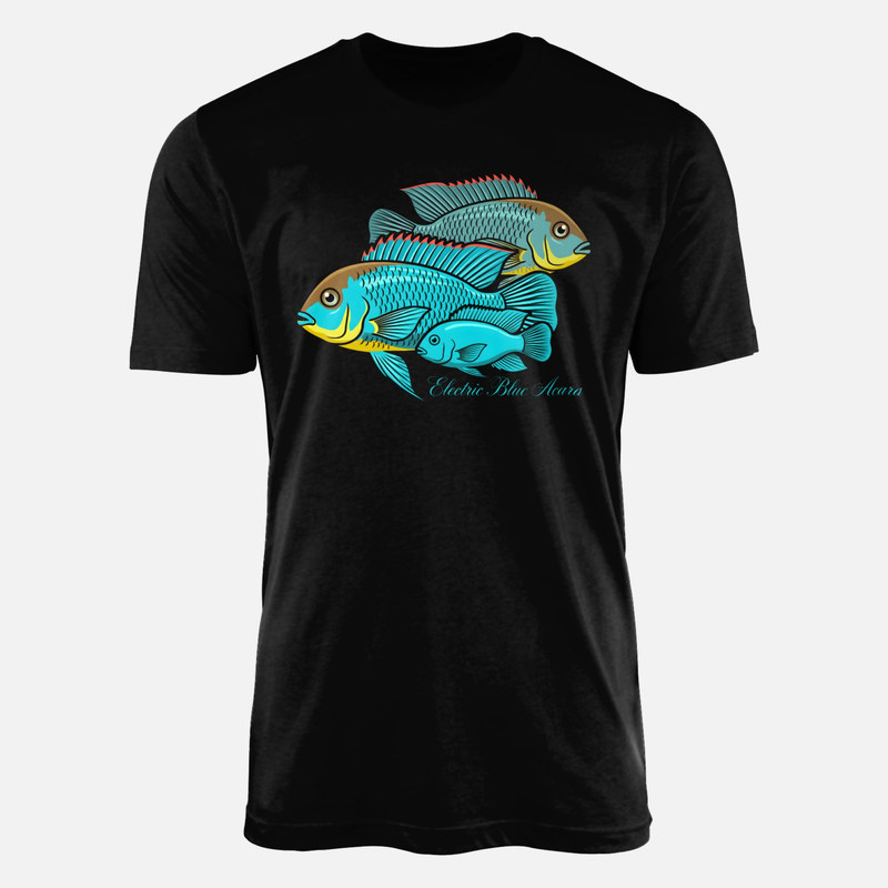 T-shirts: Electric Blue Acara