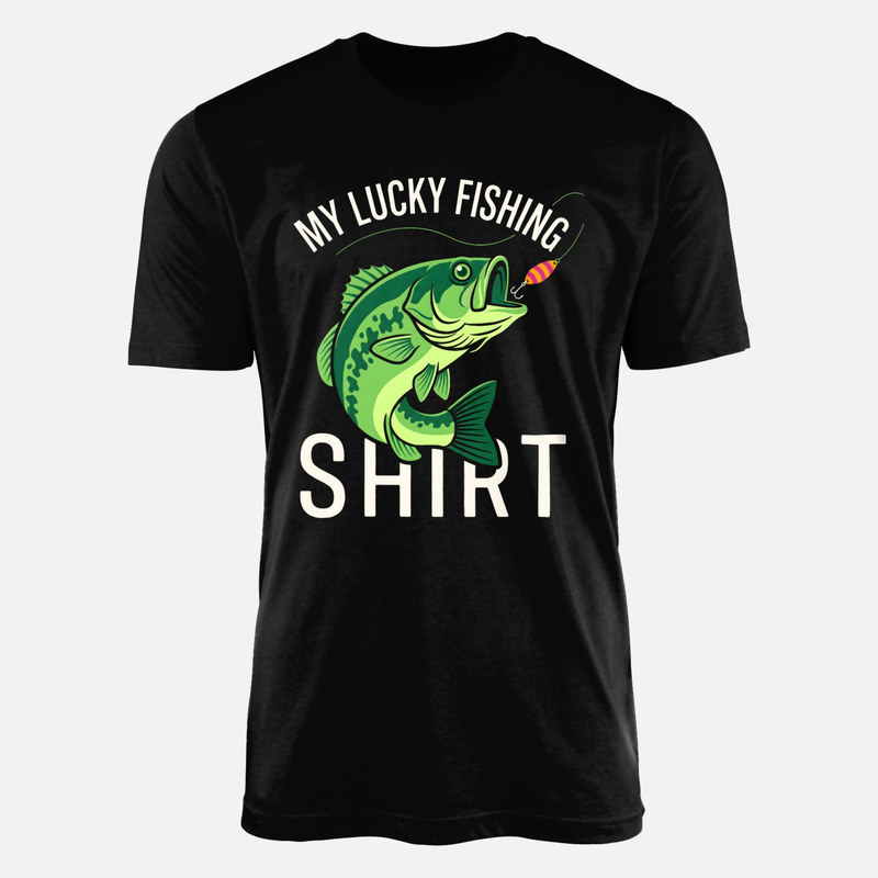 T-shirts: My Lucky Fishing Shirt Bass