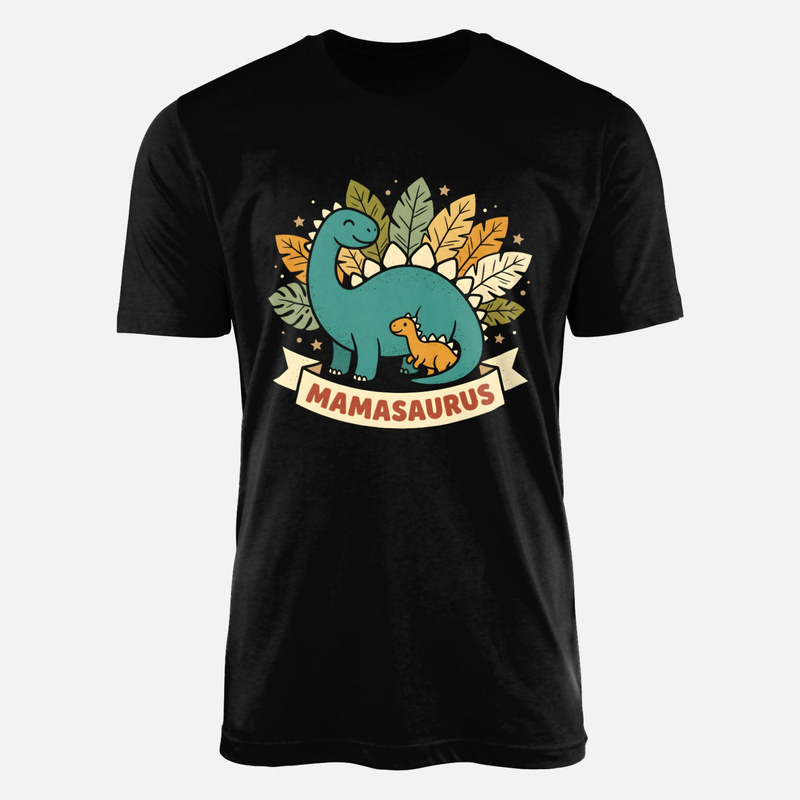 T-shirts: Mamasaurus Mother and Baby Dinosaurs