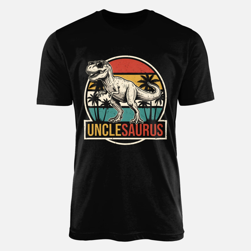 T-shirts: Unclesaurus Retro Sunset