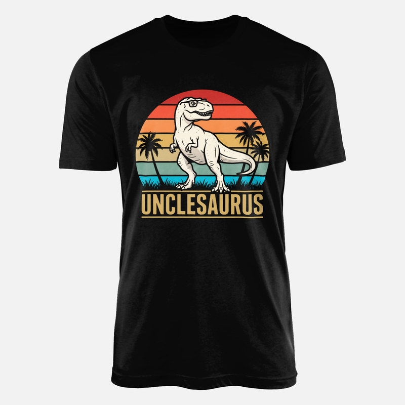 T-shirts: Unclesaurus Retro Sunset