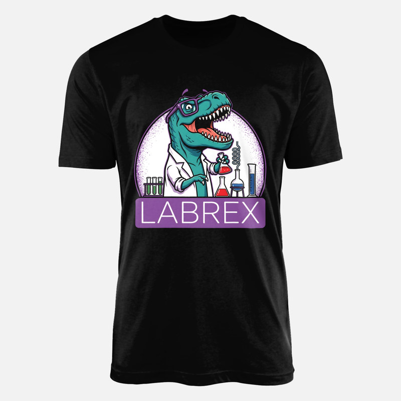 T-shirts: Labrex Dinosaur Scientist