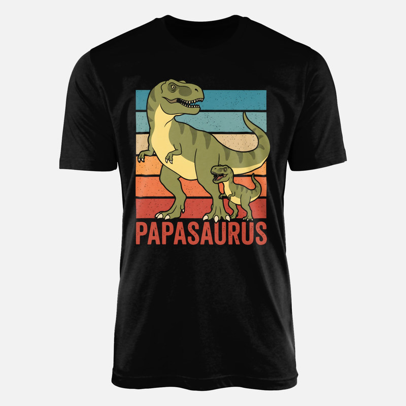 T-shirts: Papasaurus Rex &amp; Baby Dino