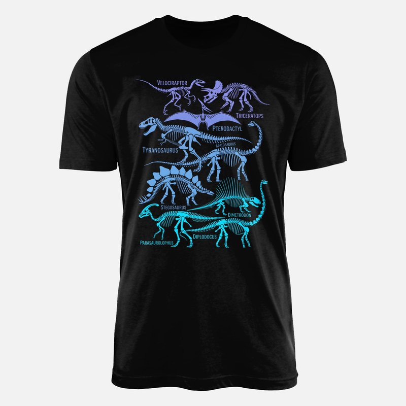 T-shirts: Dinosaur Skeletons Guide