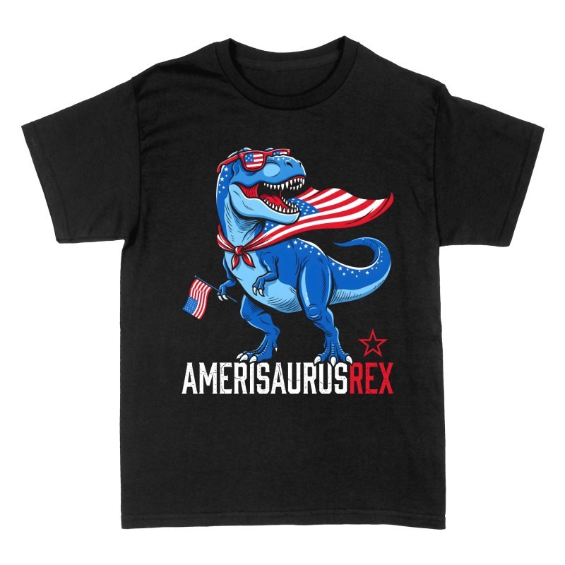 T-shirts: Amerisaurus Rex Patriotic Dinosaur