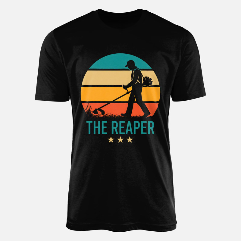 T-shirts: The Reaper Weed Eater Sunset