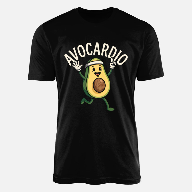 T-shirts: Avocardio Running Avocado