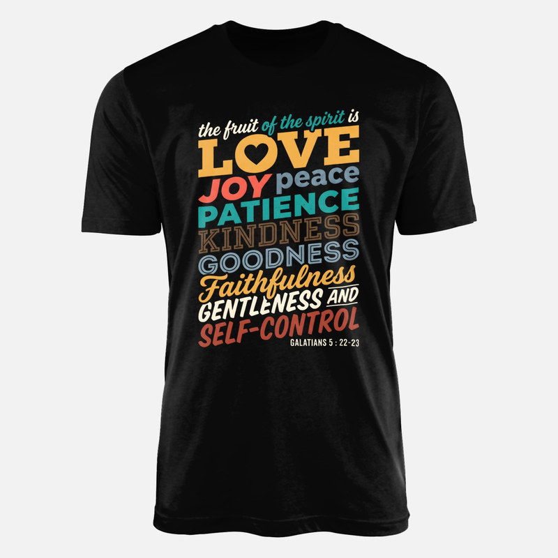 T-shirts: Fruit of the Spirit Galatians 5:22-23