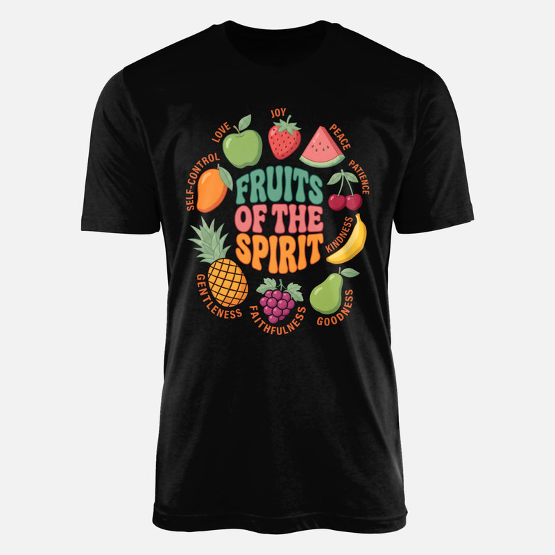 T-shirts: Fruits of the Spirit Retro Fruits