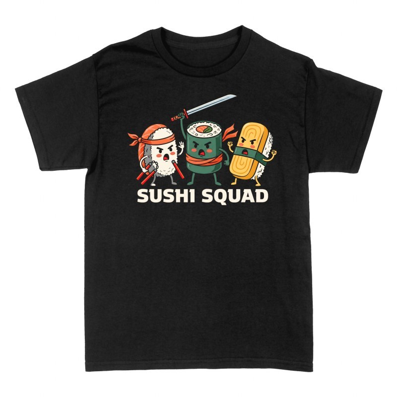 T-shirts: Sushi Squad Ninja Warriors