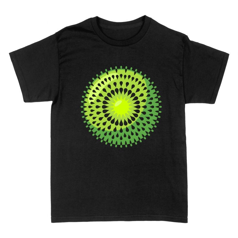 T-shirts: Kiwi Fruit Slice