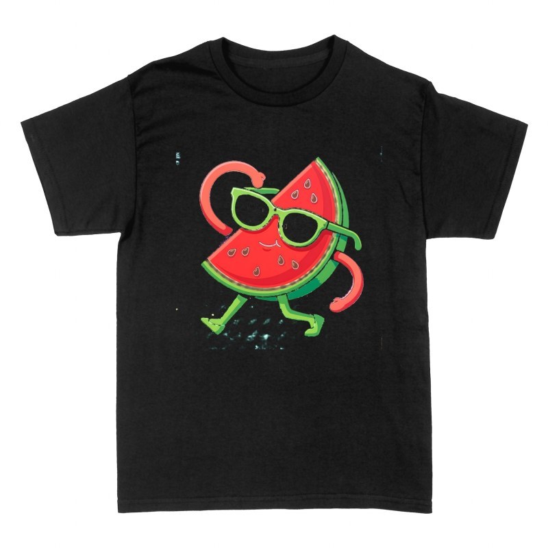 T-shirts: Watermelon with Sunglasses
