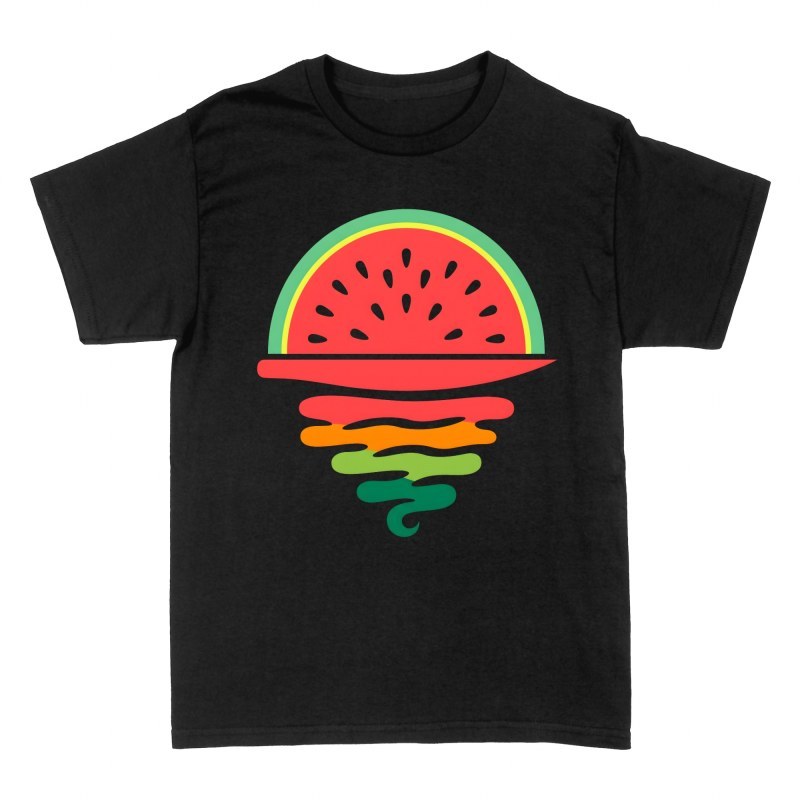 T-shirts: Watermelon Sunset on the Water