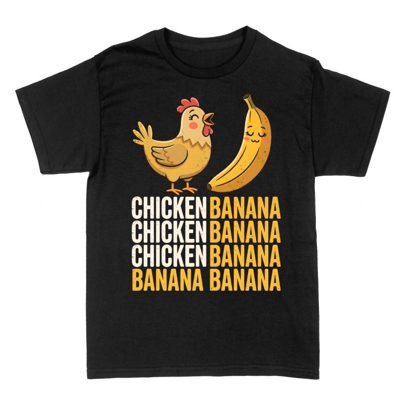 T-shirts: Chicken Banana Meme Song
