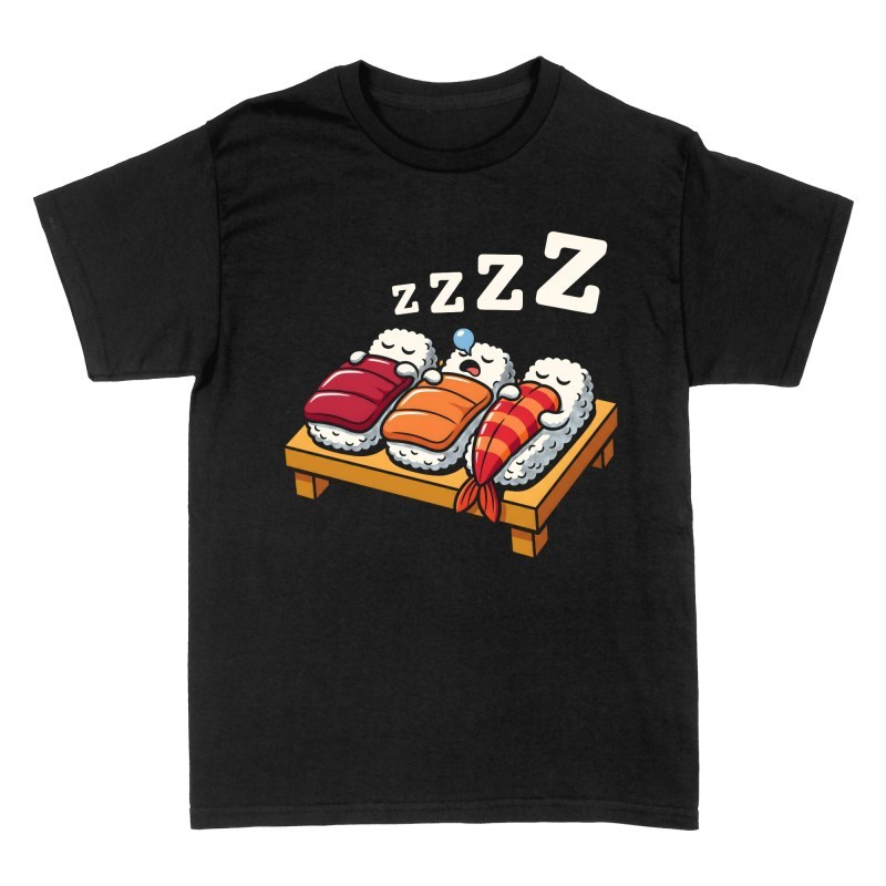 T-shirts: Sleeping Nigiri Sushi Kawaii