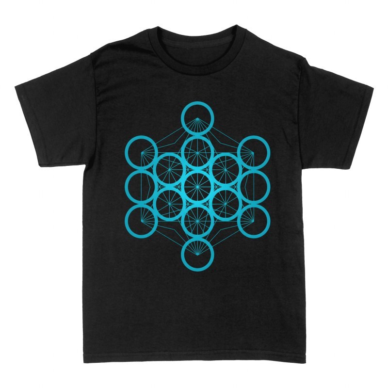 T-shirts: Metatron's Cube Sacred Geometry