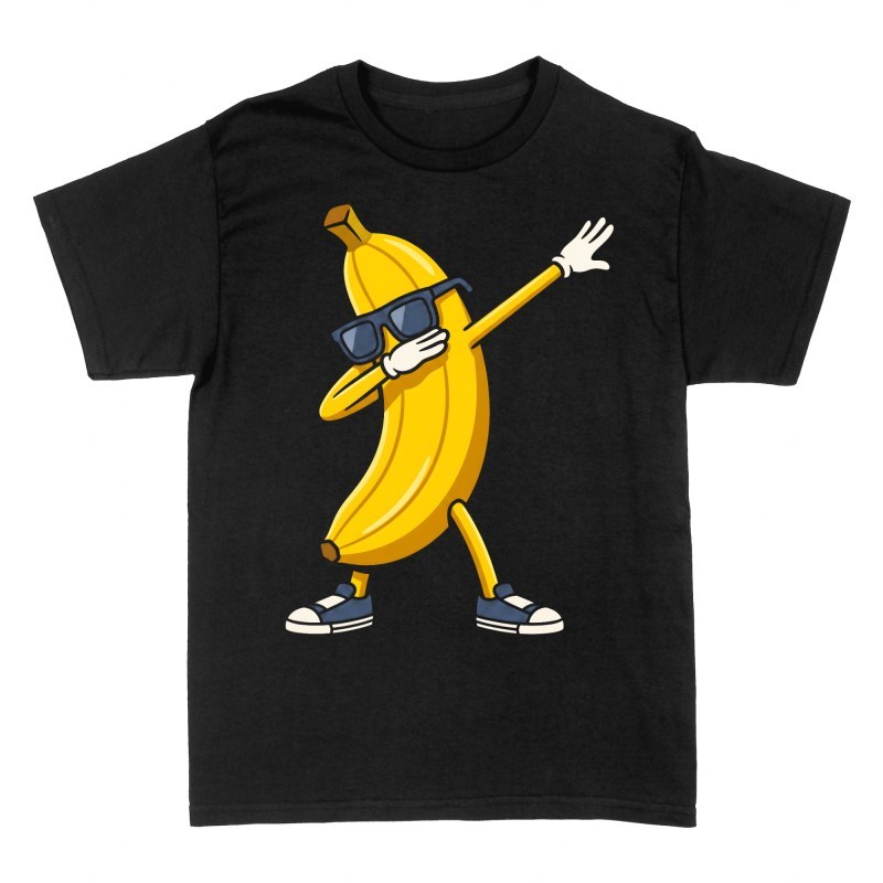 T-shirts: Dabbing Banana with Sunglasses