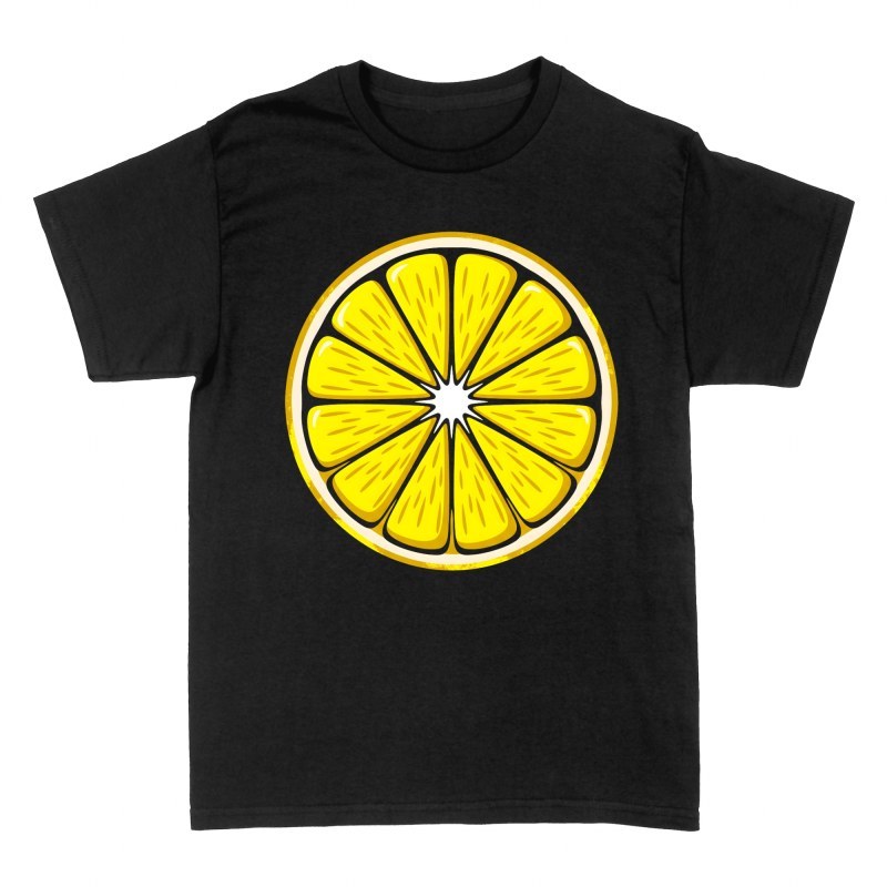 T-shirts: Yellow Lemon Slice