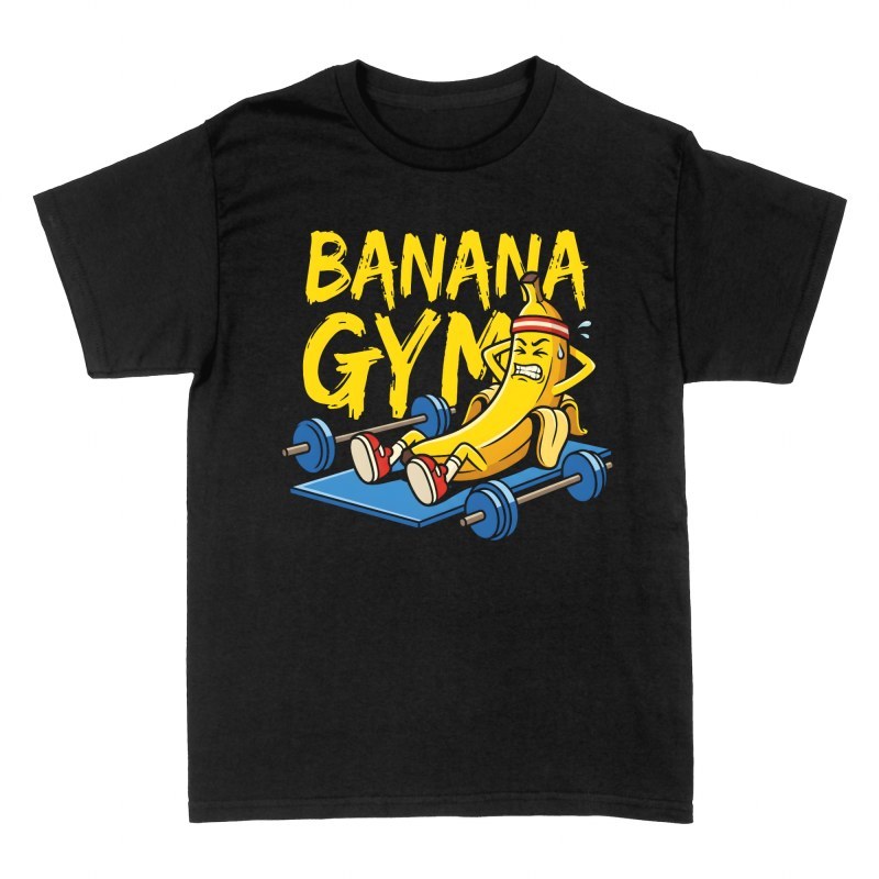 T-shirts: Banana Gym Workout Fitness