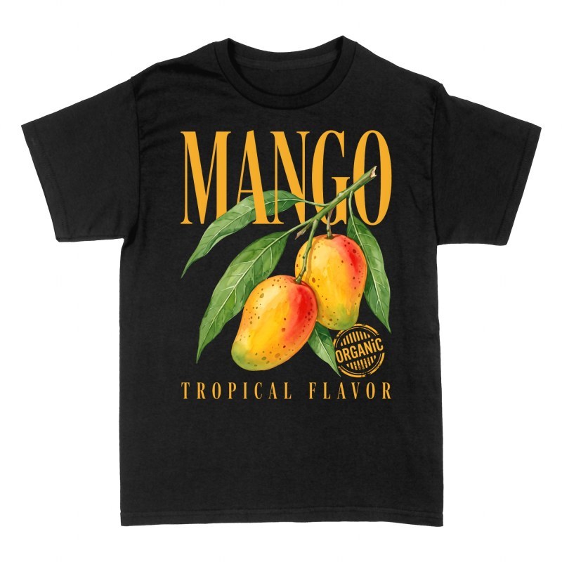 T-shirts: Organic Mango Tropical Flavor