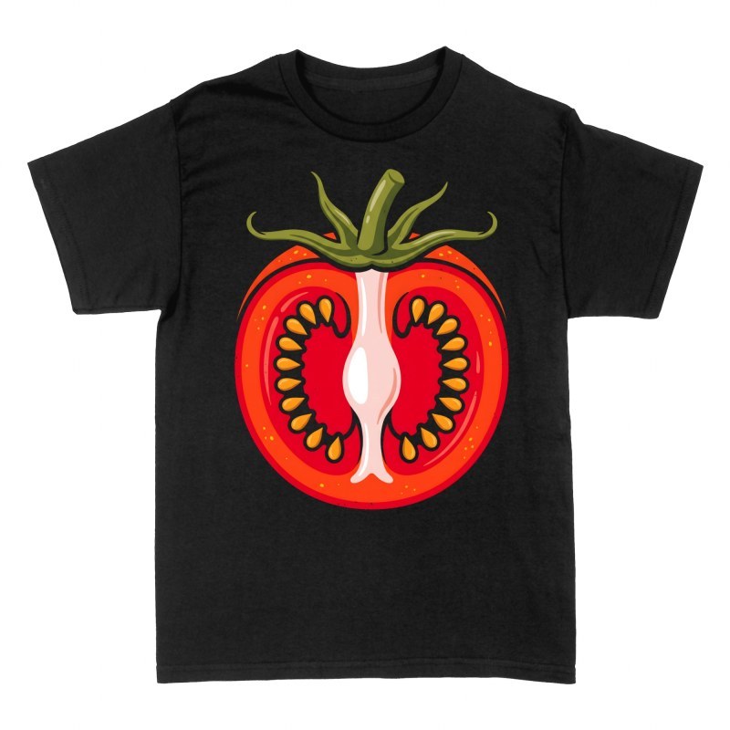 T-shirts: Tomato Slice Cross Section