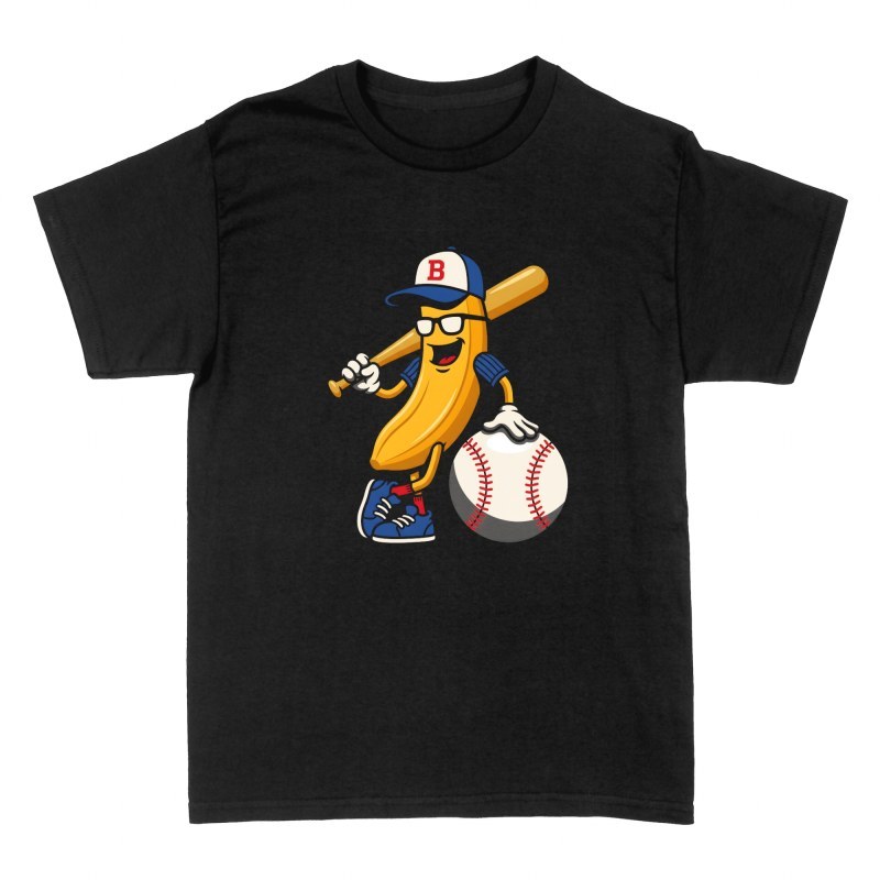 T-shirts: Baseball Banana Batter