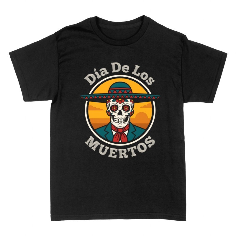 T-shirts: Day of the Dead Mariachi Sugar Skull