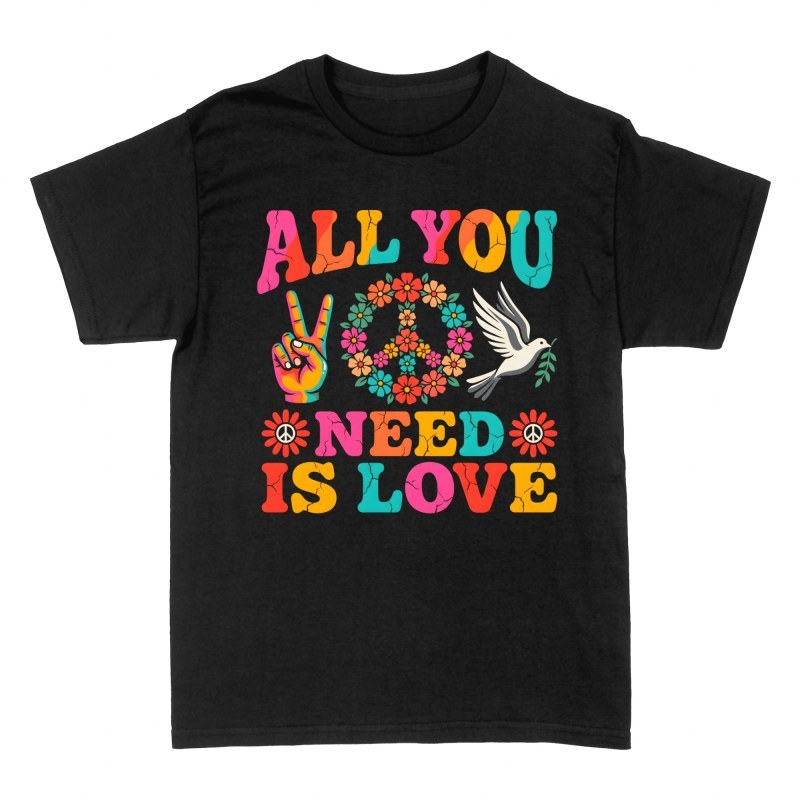 T-shirts: All You Need Is Love Peace Sign