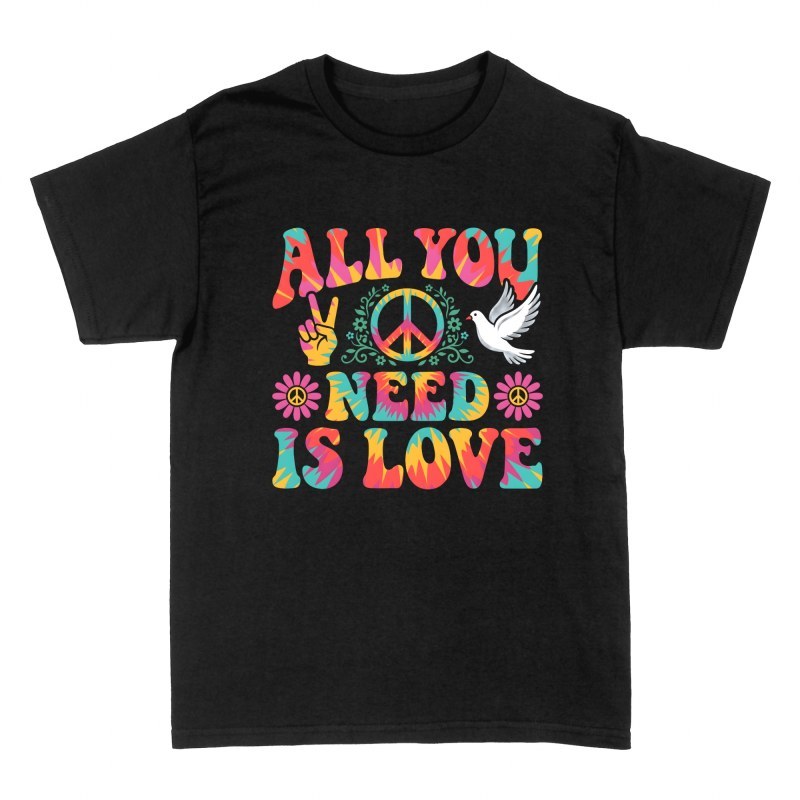 T-shirts: All You Need Is Love Peace Sign