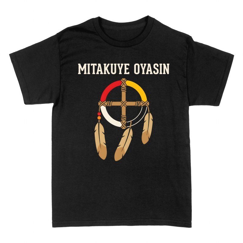 T-shirts: Mitakuye Oyasin Medicine Wheel