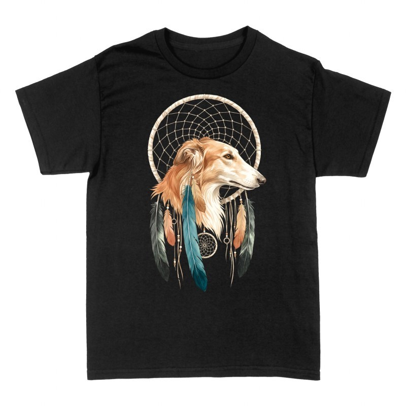 T-shirts: Borzoi Dreamcatcher