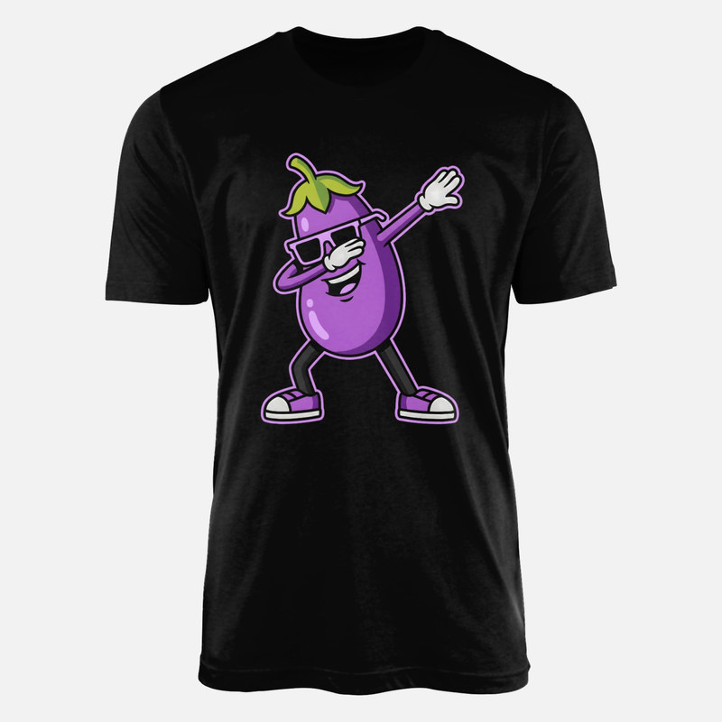 T-shirts: Dabbing Eggplant with Sunglasses