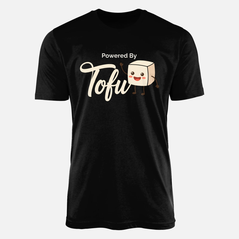 T-shirts: Powered By Tofu Kawaii