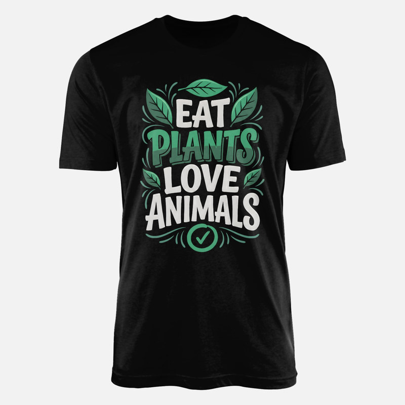 T-shirts: Eat Plants Love Animals