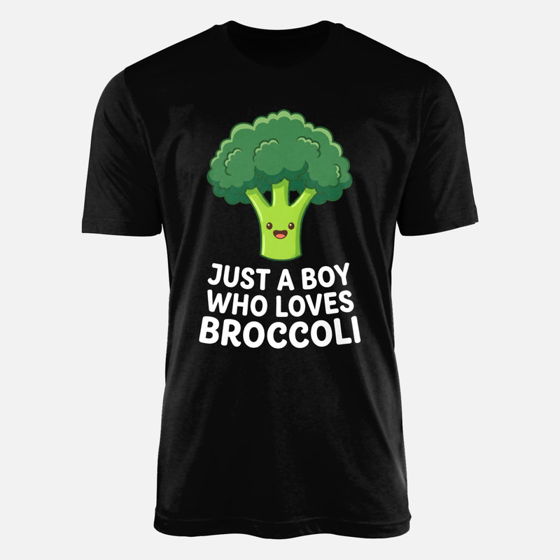 T-shirts: Just a Boy Who Loves Broccoli