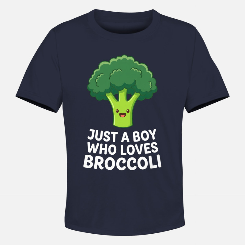T-shirts: Just a Boy Who Loves Broccoli