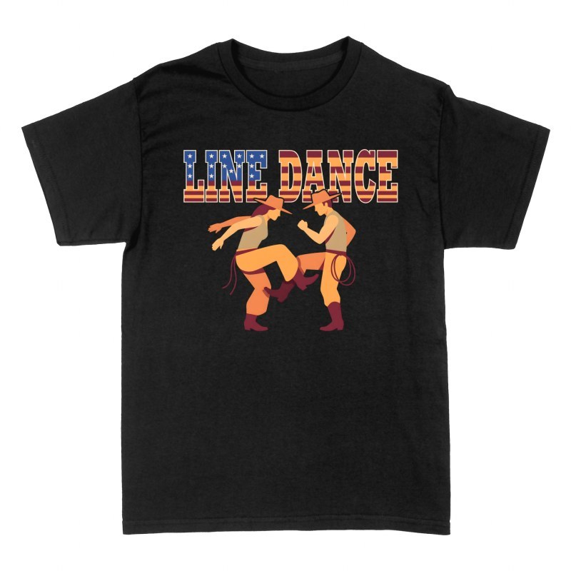 T-shirts: Line Dance Country Western Dancers