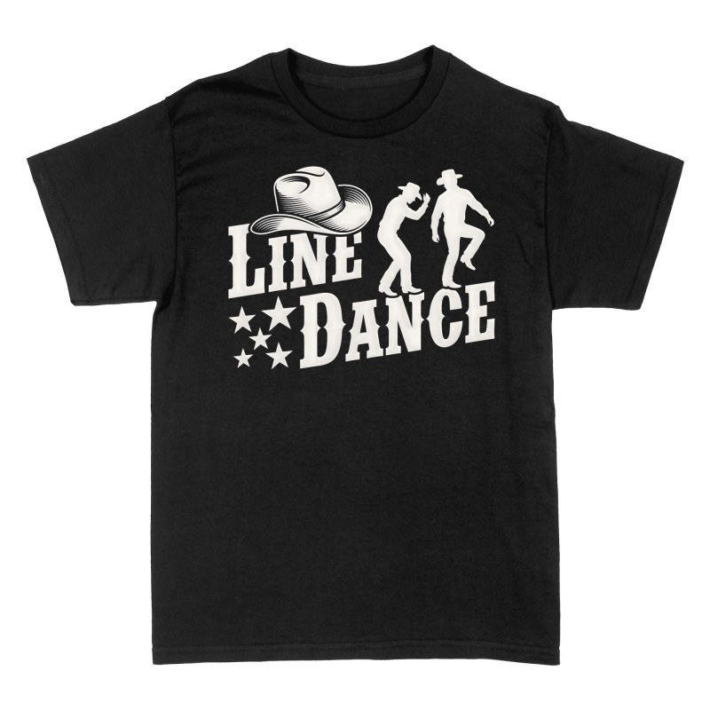 T-shirts: Line Dance Country Western Cowboy Hat