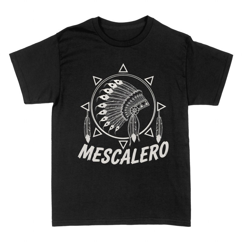 T-shirts: Mescalero Native Headdress Emblem