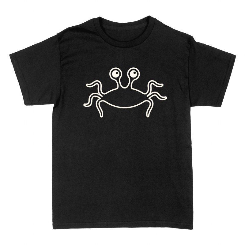T-shirts: Flying Spaghetti Monster Line Art