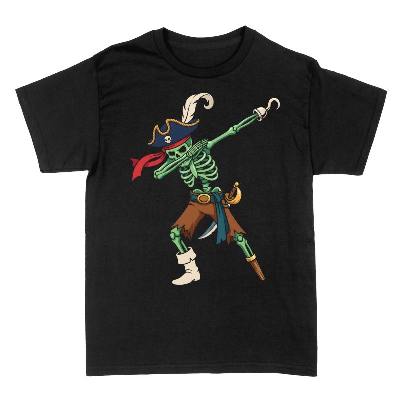 T-shirts: Dabbing Pirate Skeleton