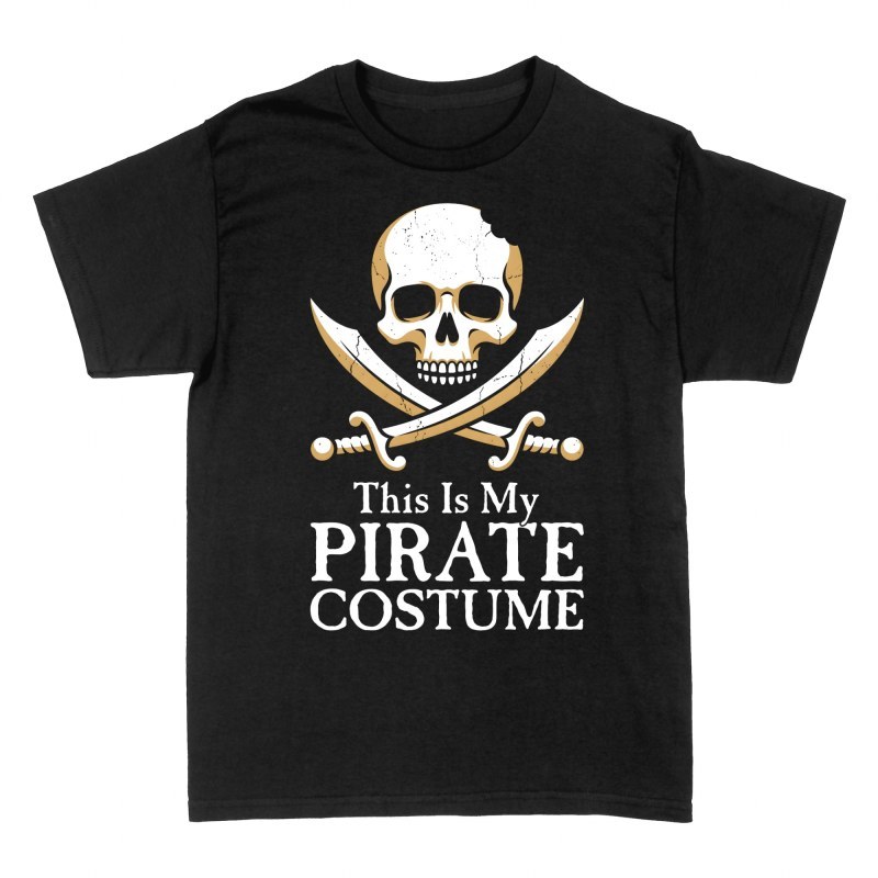 T-shirts: This Is My Pirate Costume Skull