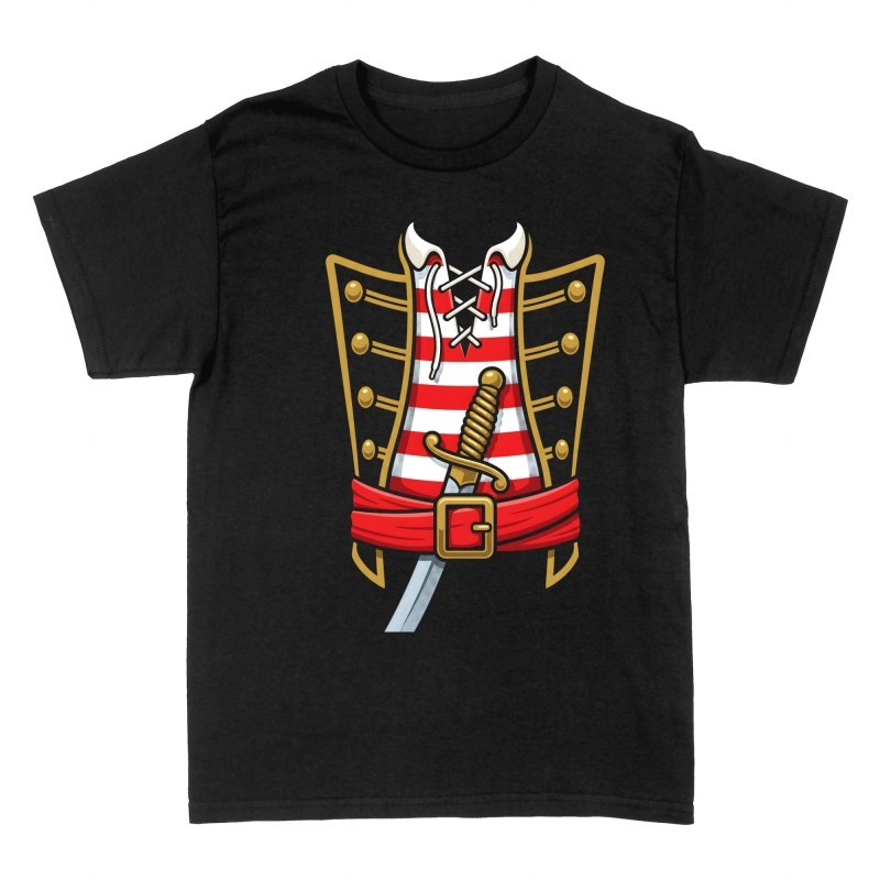 T-shirts: Pirate Costume with Sword