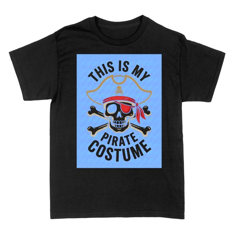 T-shirts: This Is My Pirate Costume Skull