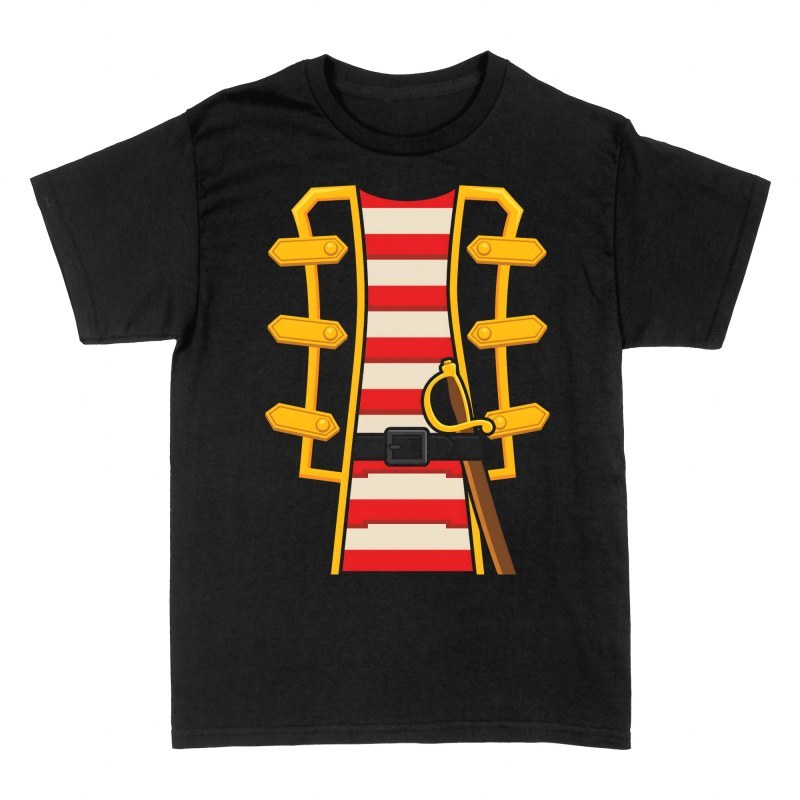 T-shirts: Striped Pirate Costume with Saber