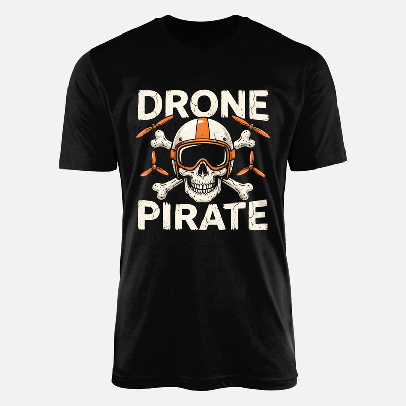 T-shirts: Vintage Jolly Roger Skull &amp; Crossbones