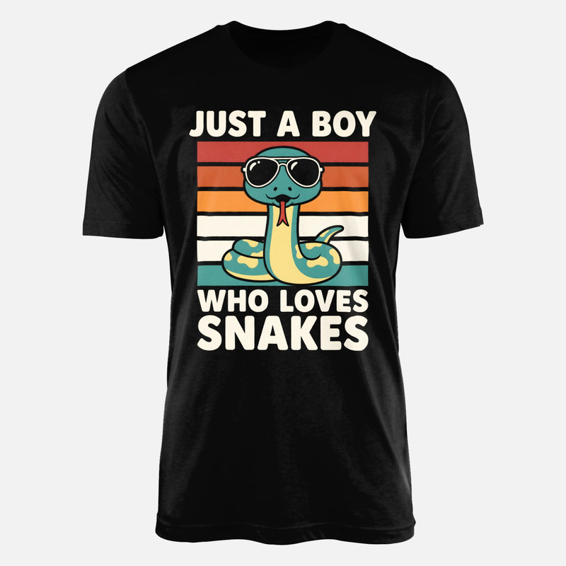 T-shirts: Just a Boy Who Loves Snakes