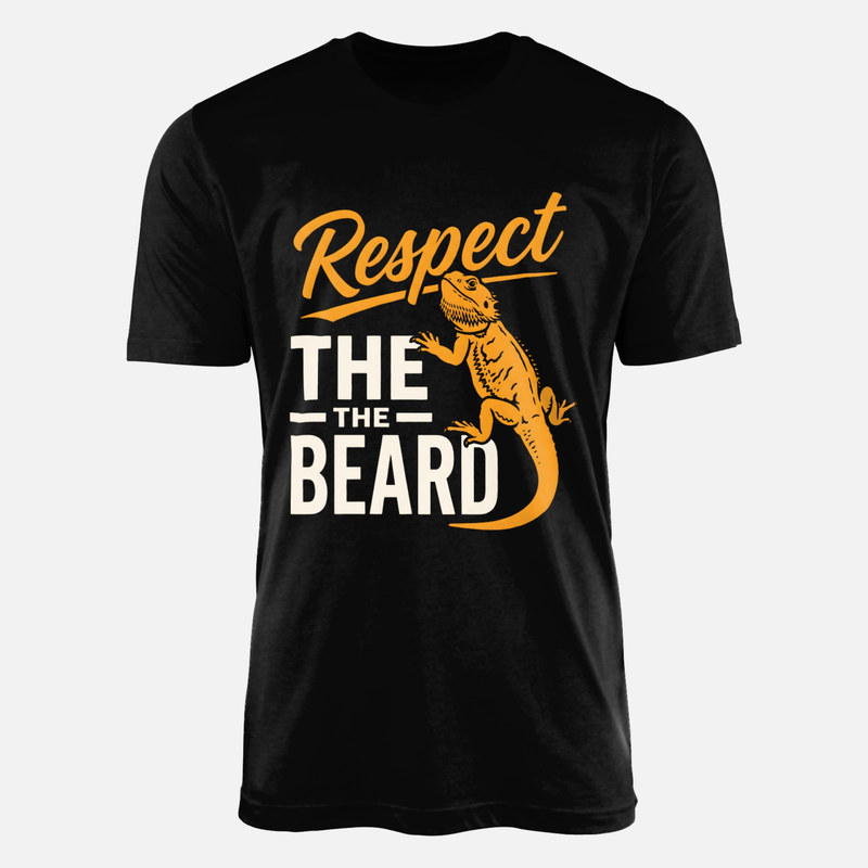T-shirts: Respect The Beard Bearded Dragon