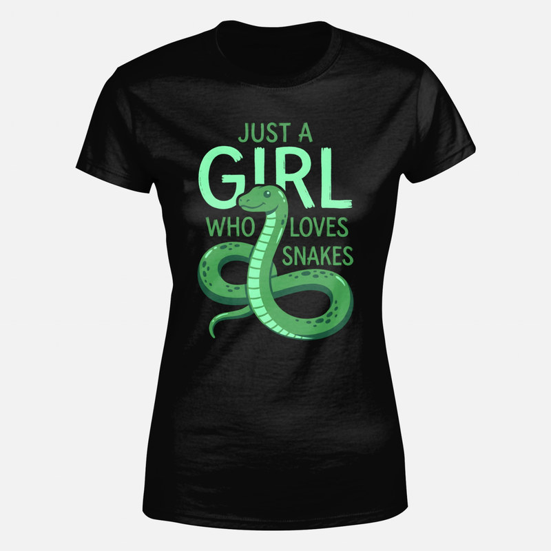 T-shirts: Just A Girl Who Loves Snakes