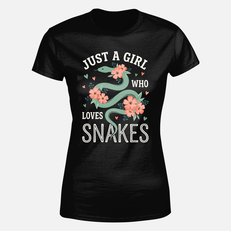 T-shirts: Just a Girl Who Loves Snakes